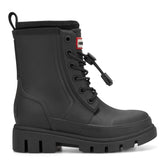 Little Kids Stamp Lace-Up Waterproof Ankle Boots