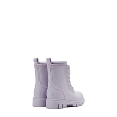 Little Kids Stamp Lace-Up Waterproof Ankle Boots