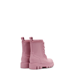 Little Kids Stamp Lace-Up Waterproof Ankle Boots