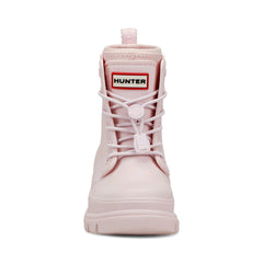 Little Kids Stamp Lace-Up Waterproof Ankle Boots