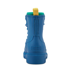 Little Kids Stamp Lace-Up Waterproof Ankle Boots